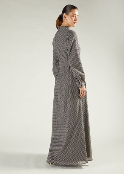 Argyle Maxi Dress