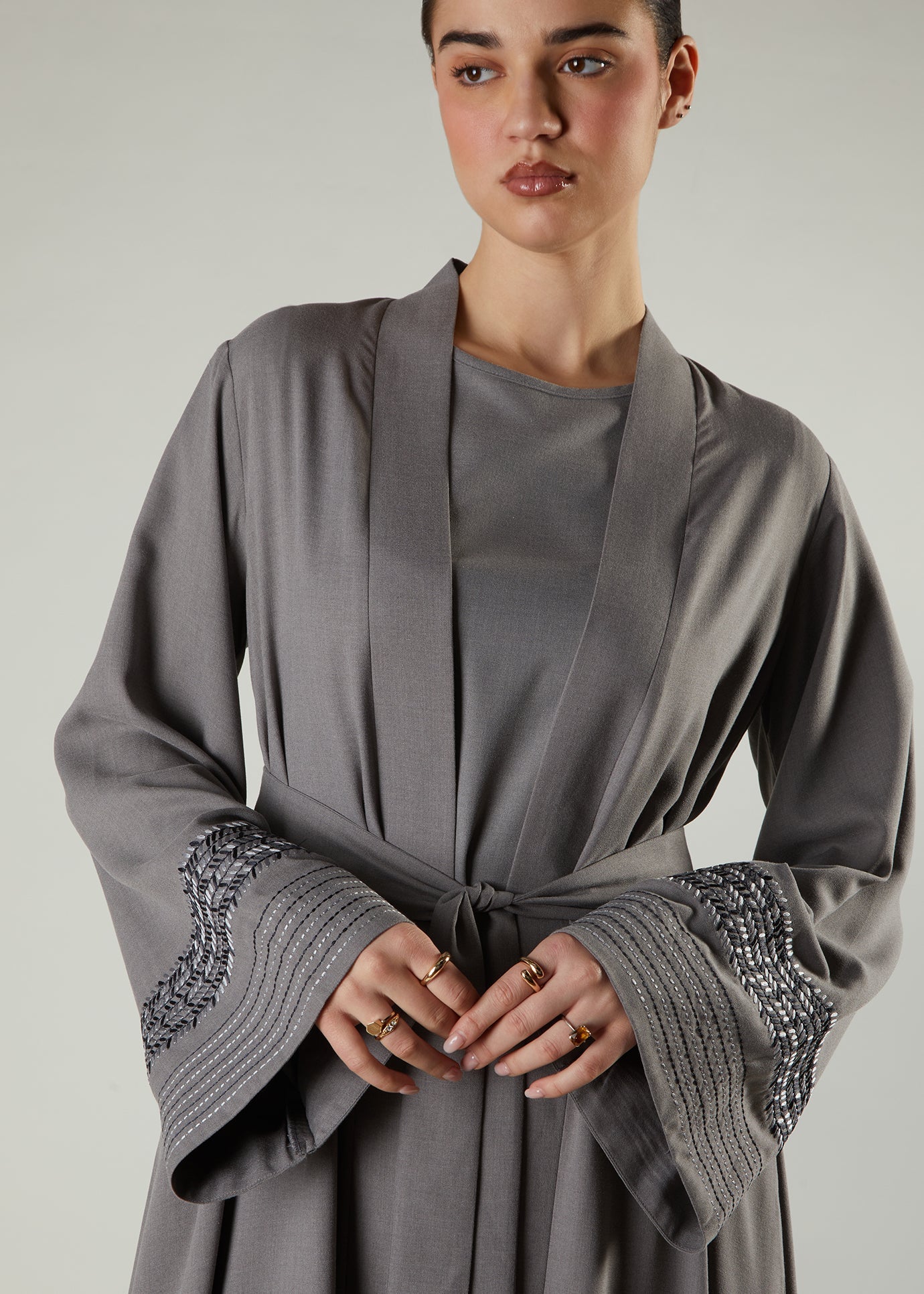 Herringbone Stitch Kimono