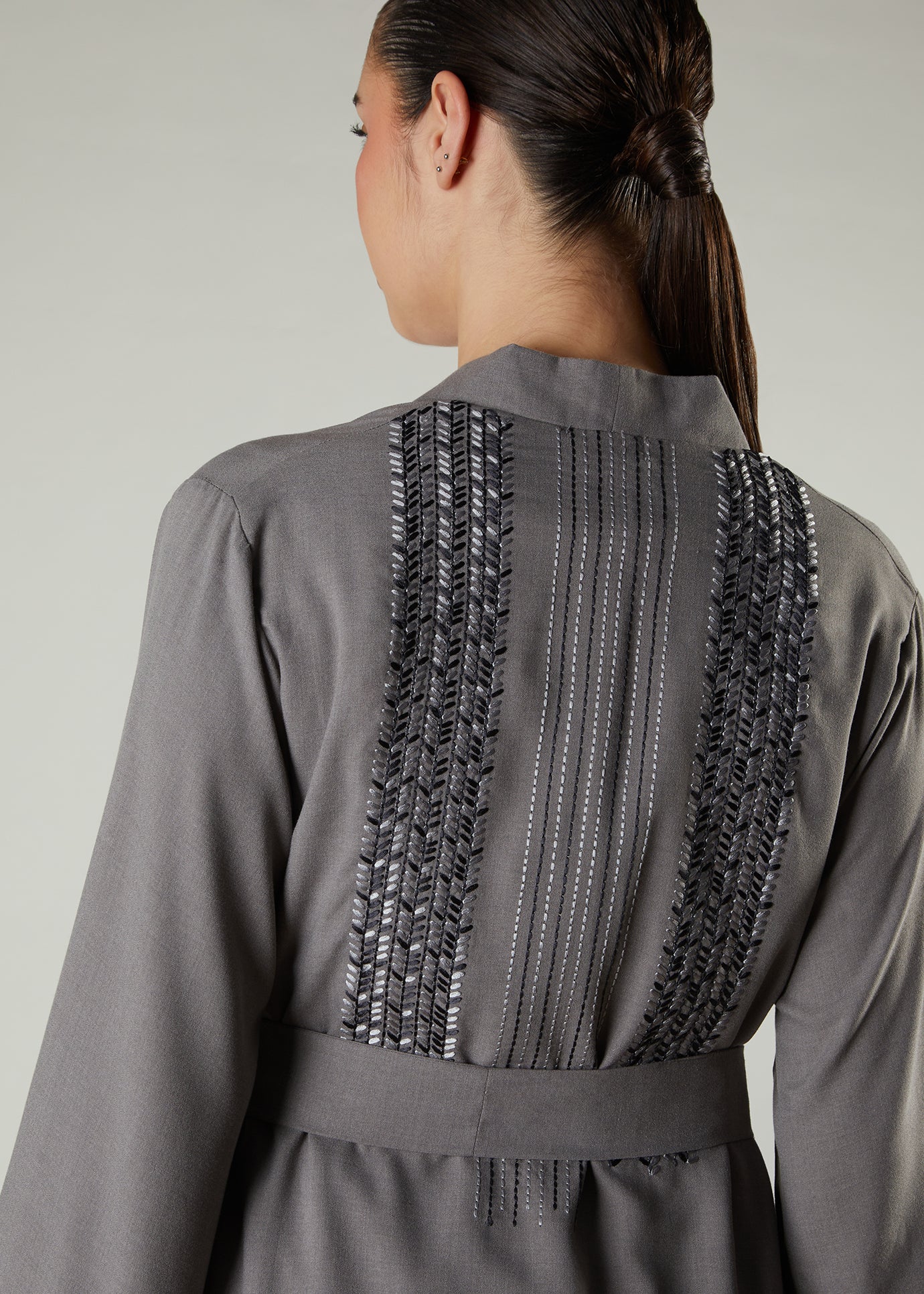 Herringbone Stitch Kimono