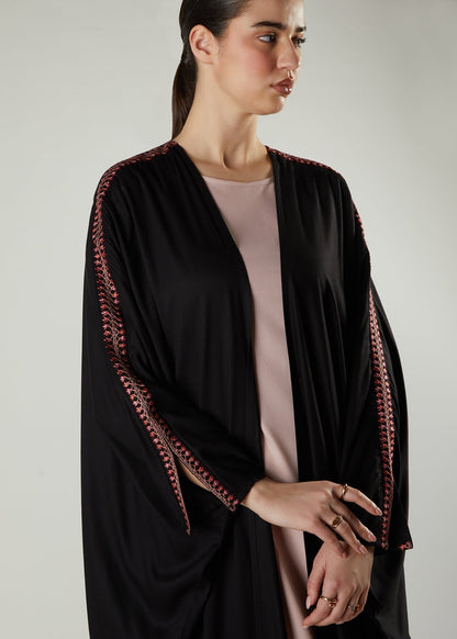 Saffron Open Abaya
