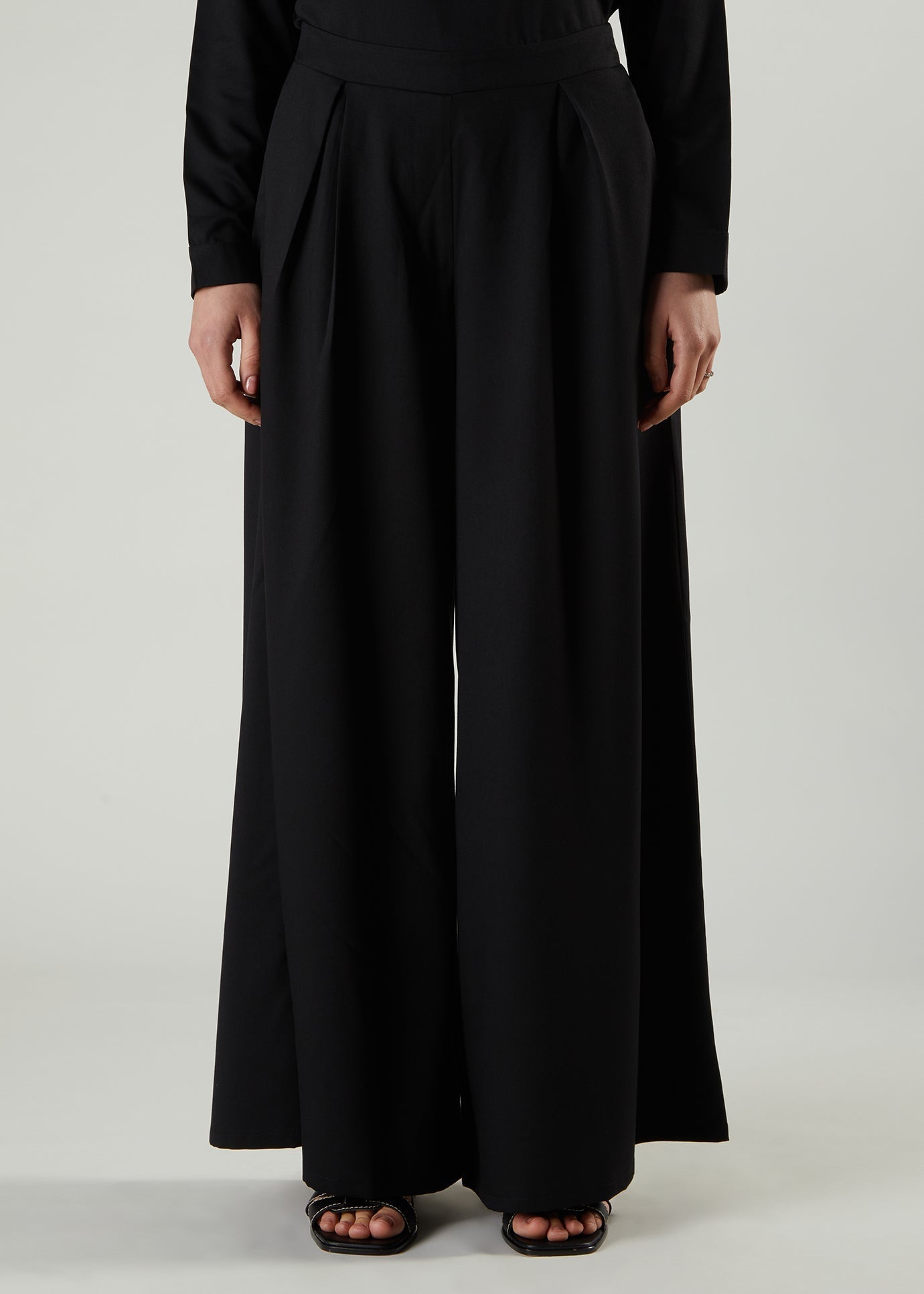 Black Twill Trousers