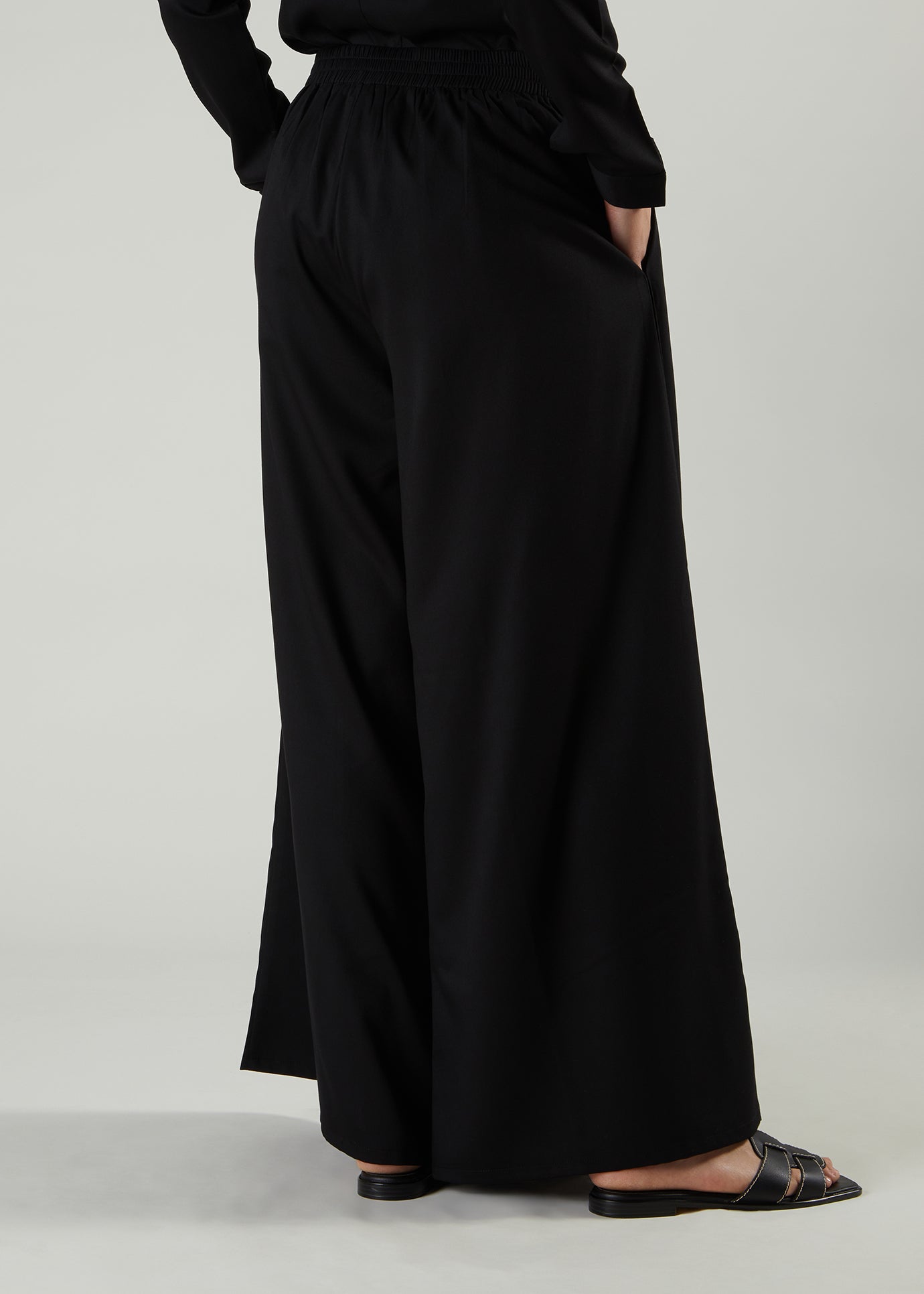 Black Twill Trousers