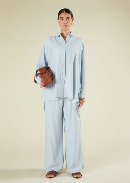 Cotton Co-Ord Set Sky Blue