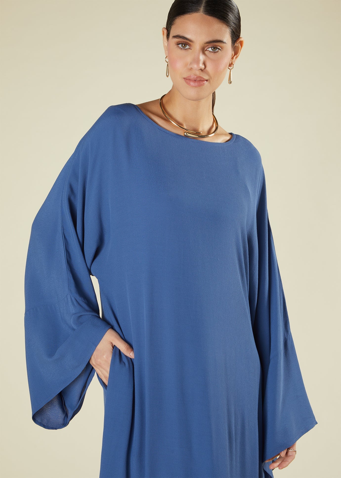 Loose Fit Abaya Teal