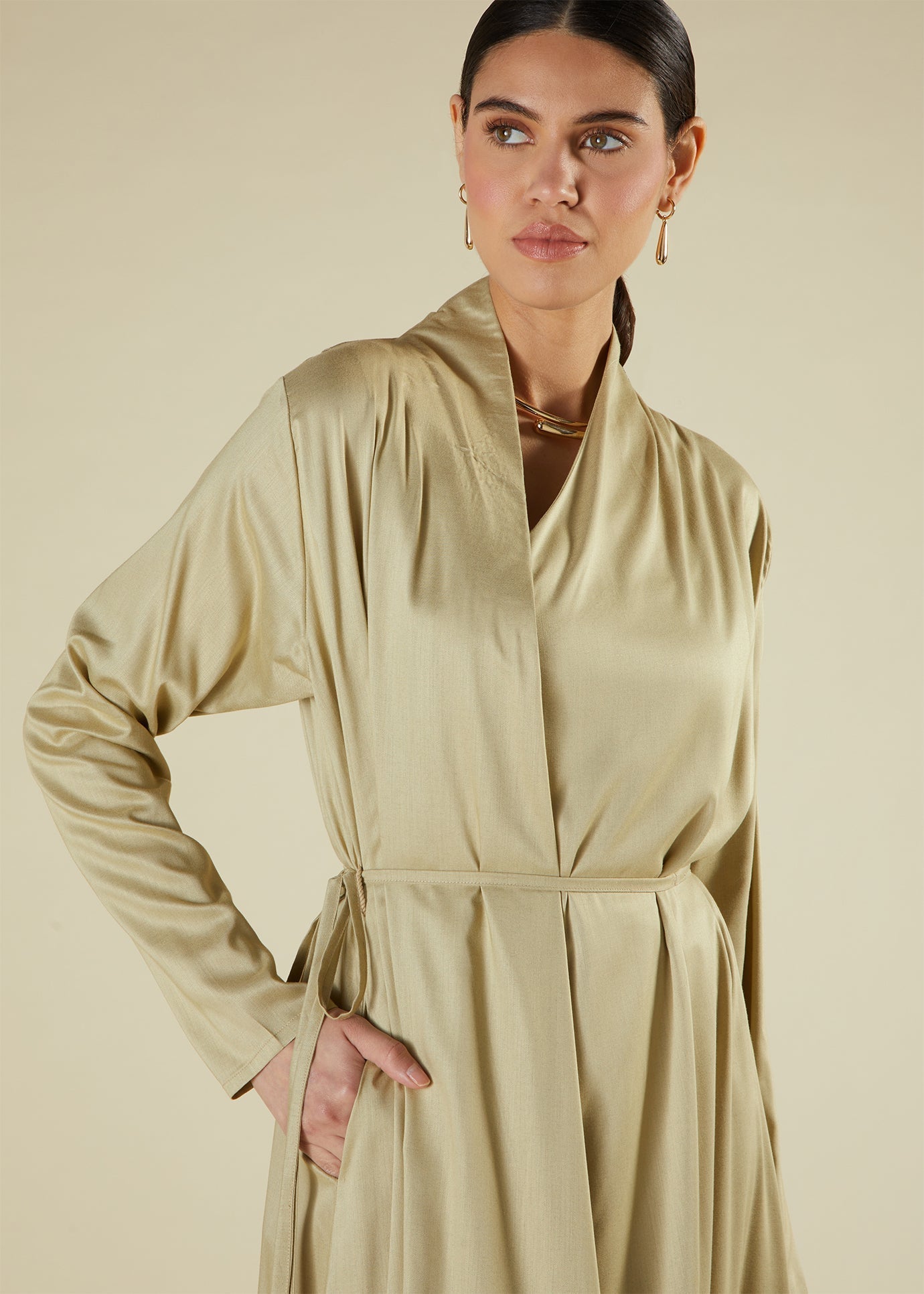 Wrap Abaya Cava