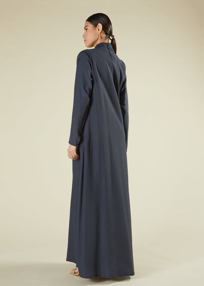 Cobalt Blue Wrap Abaya