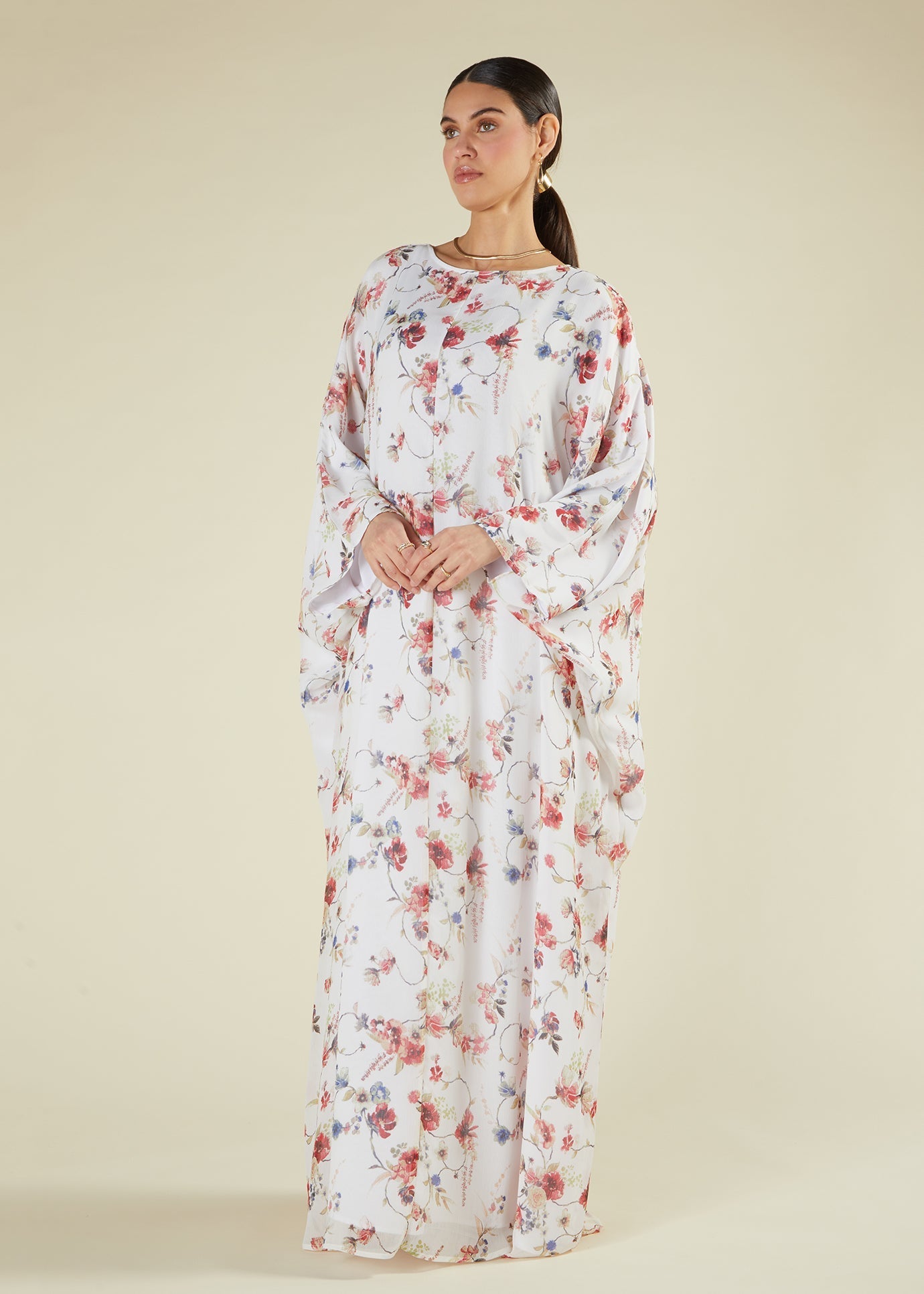 Summer Floral Kaftan