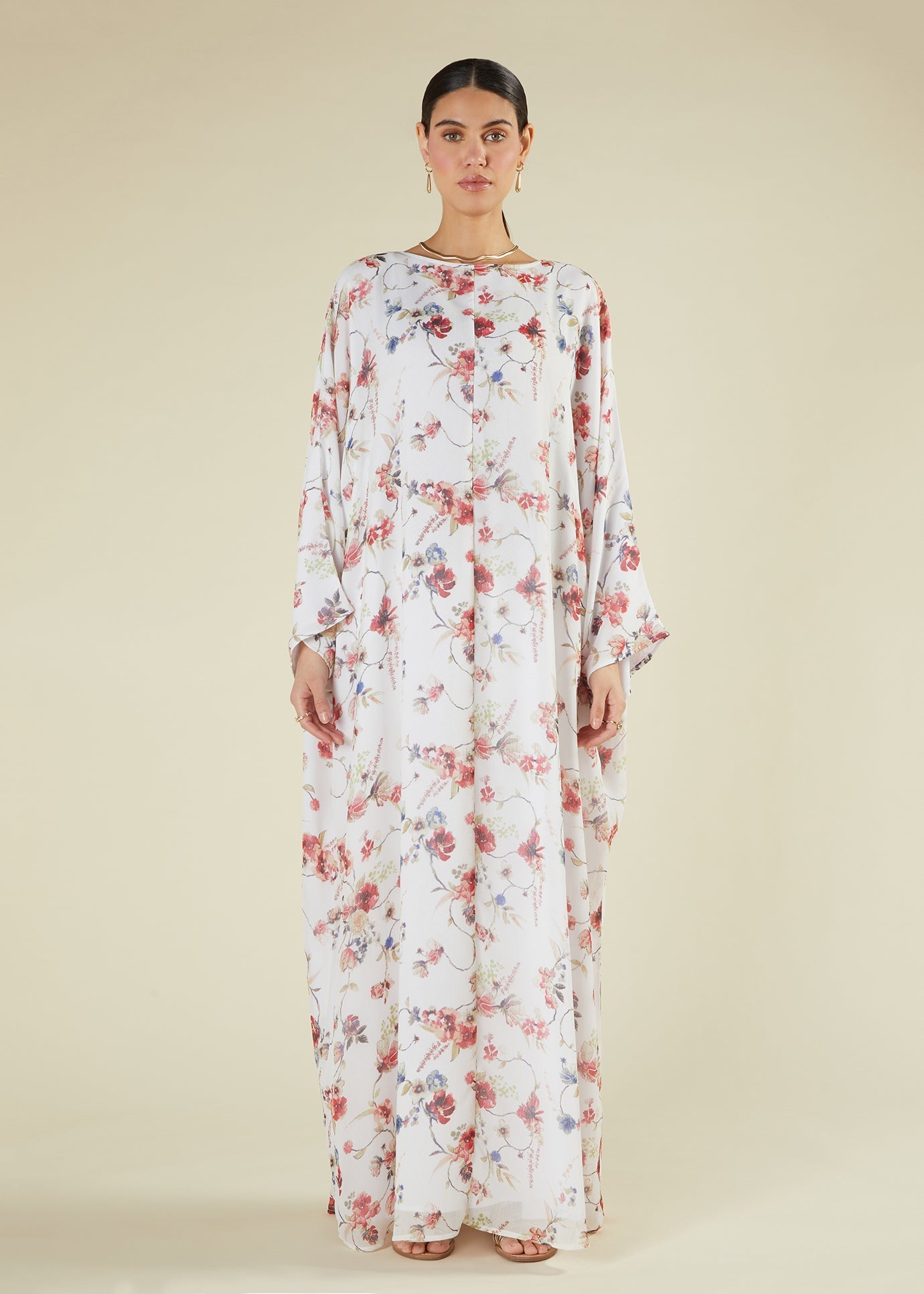 Summer Floral Kaftan