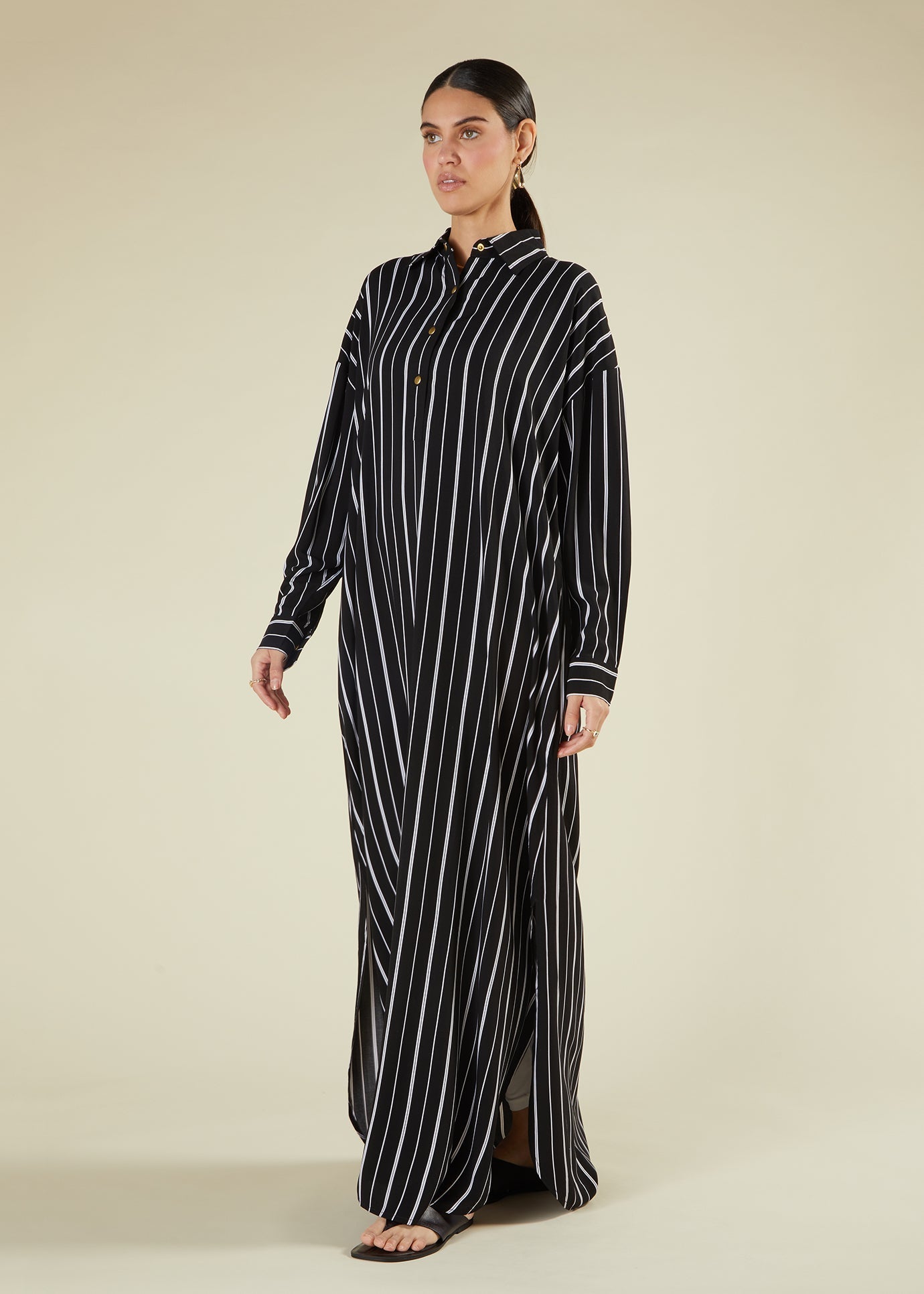 Bold Stripe Maxi