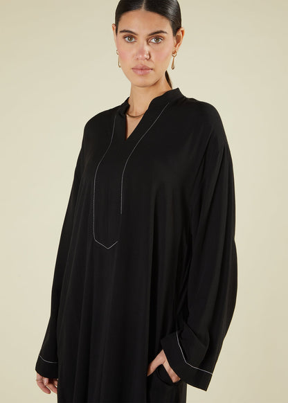 Black Boski Abaya