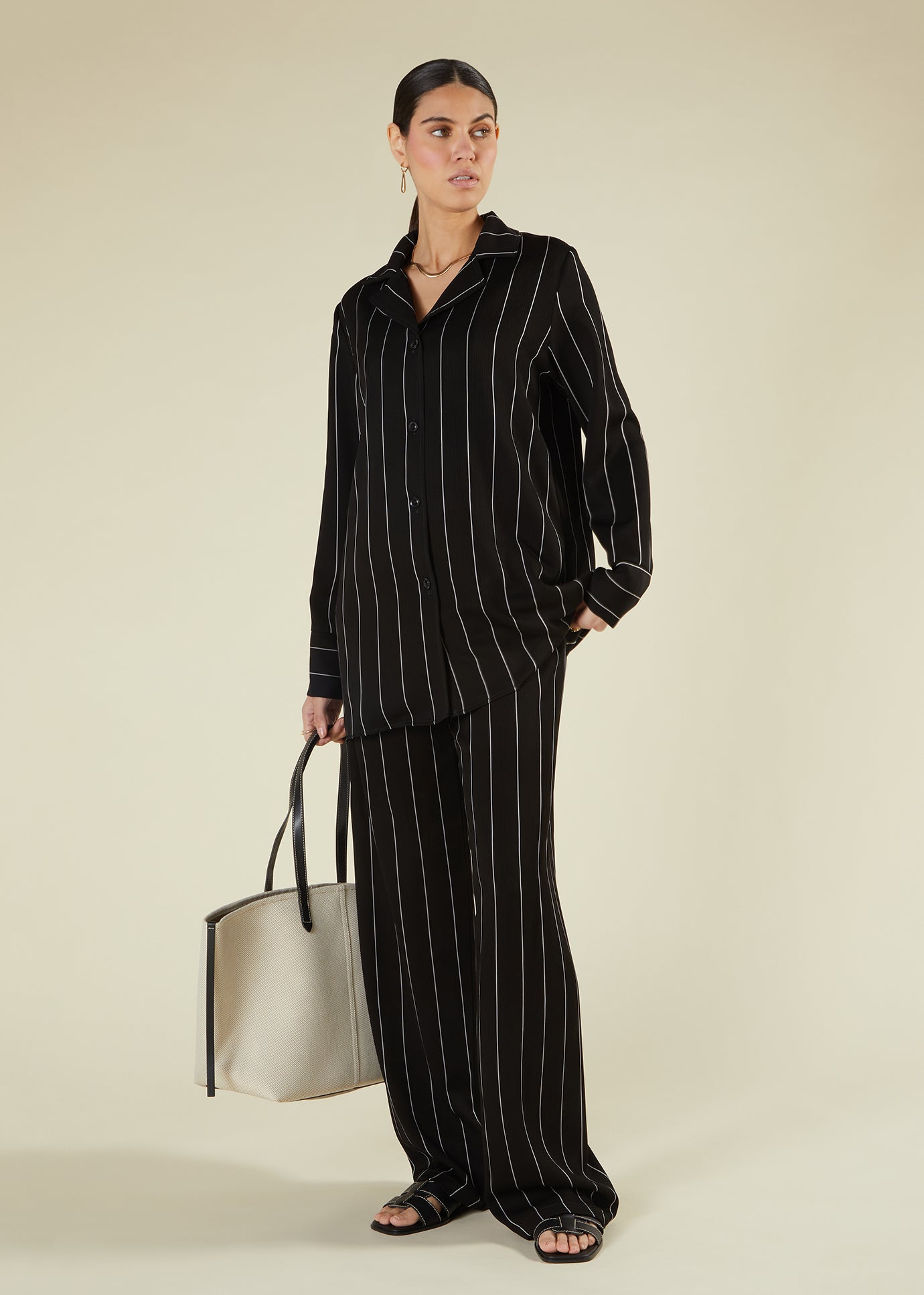 Pinstripe Co-Ord Set