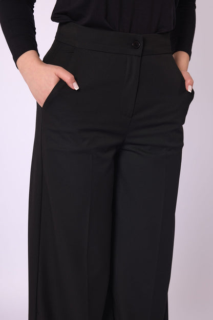 Wide Leg Pants With Pockets