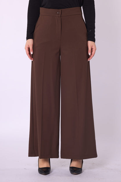 Wide Leg Pants With Pockets