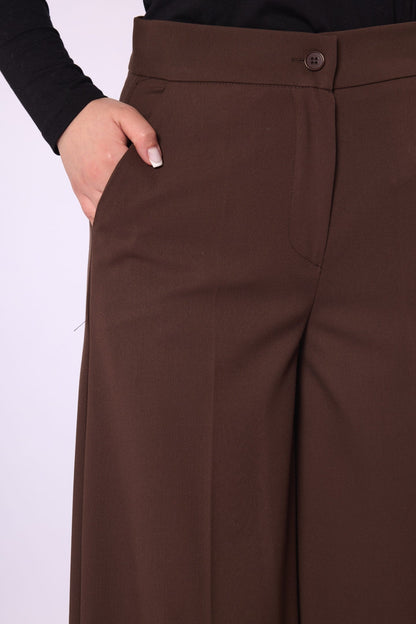 Wide Leg Pants With Pockets
