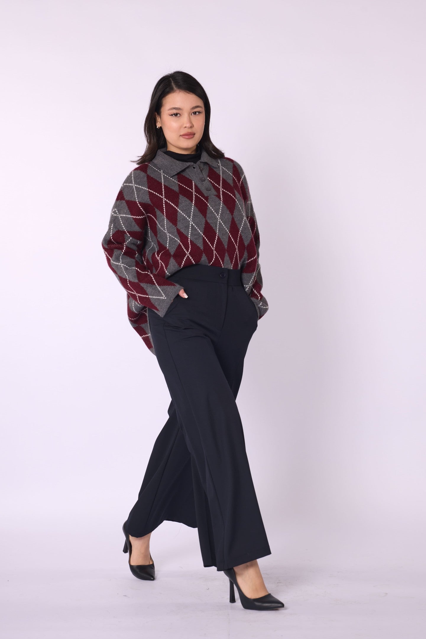 Wide Leg Pants With Pockets