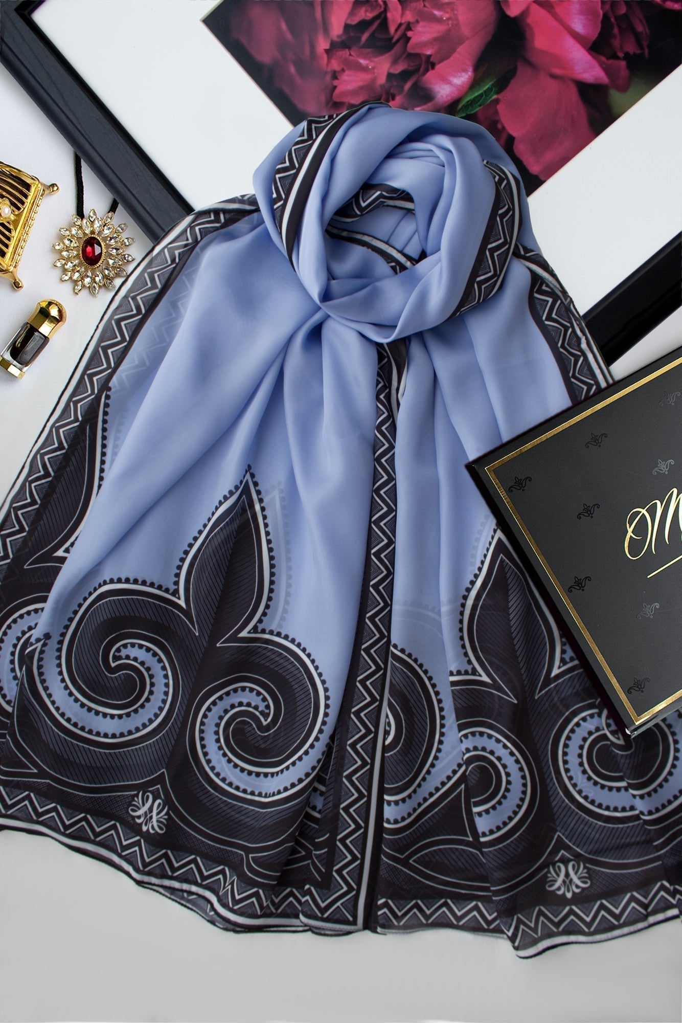 AYA  Blue Hijab