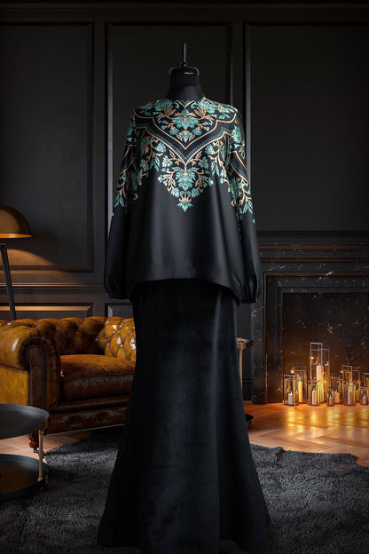 Black Jasmine  Blouse