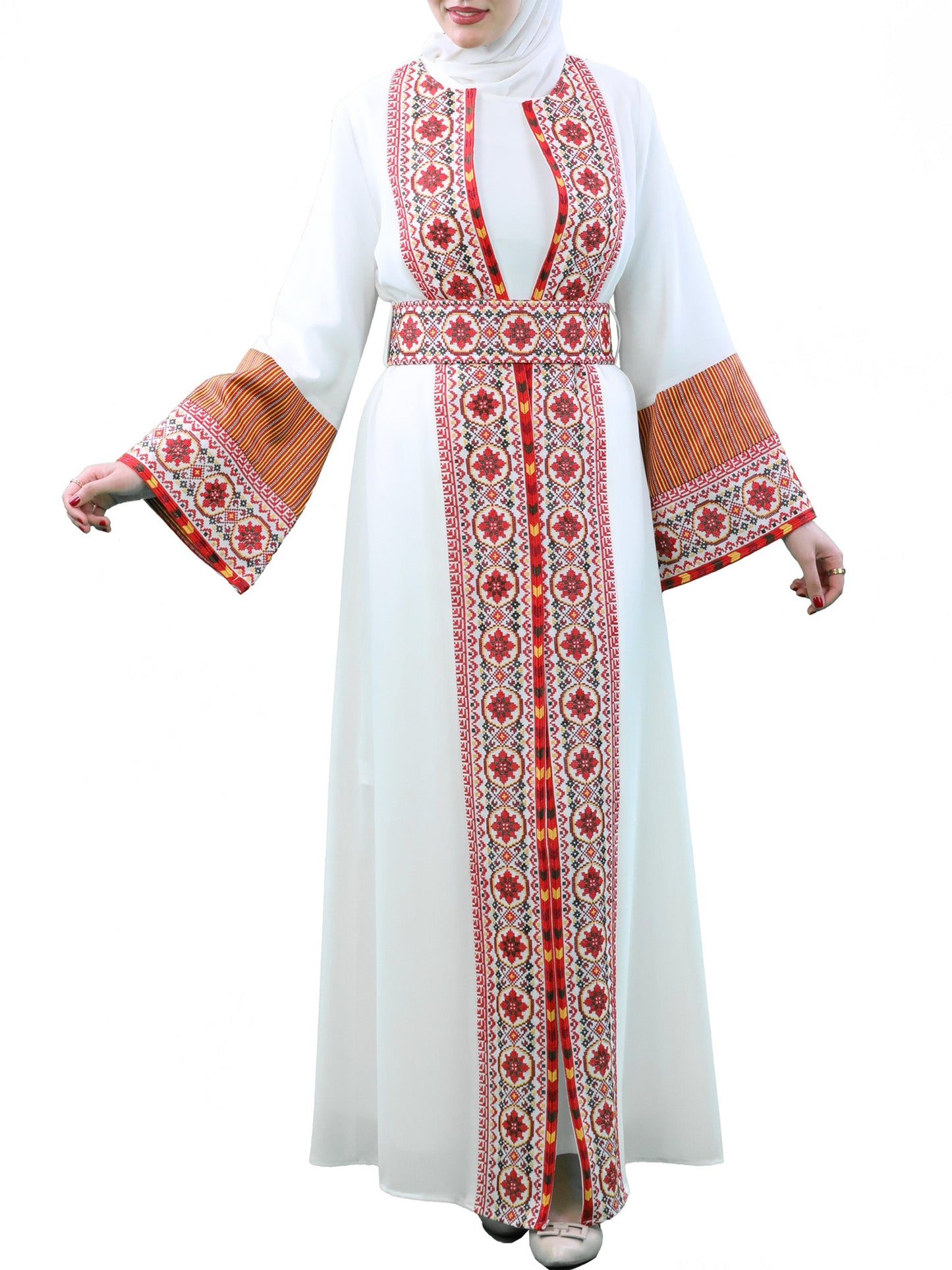 Embroidered Bisht 2 pieces