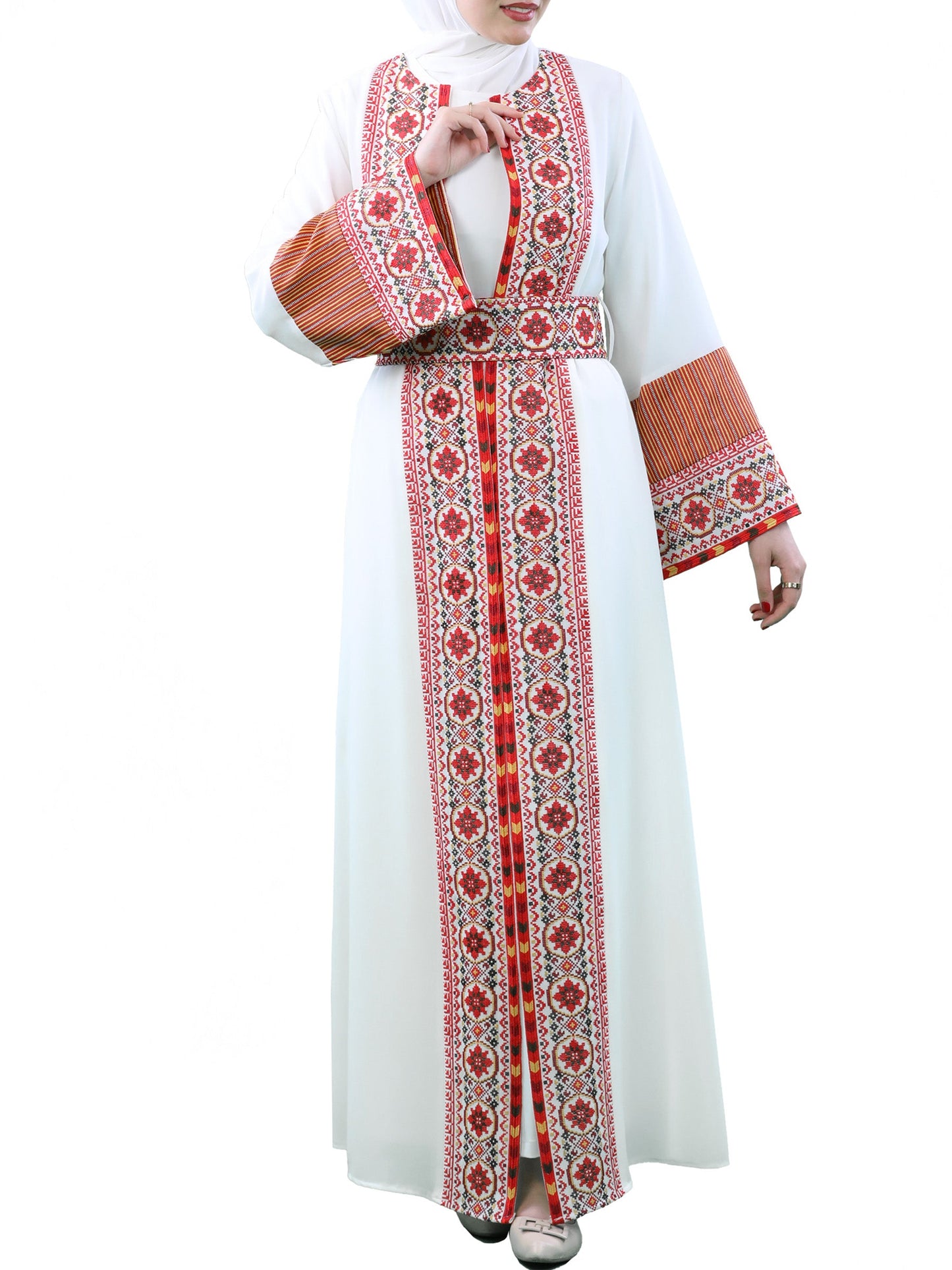 Embroidered Bisht 2 pieces