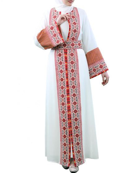 Embroidered Bisht 2 pieces