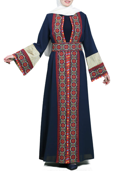 Embroidered Bisht 2 pieces