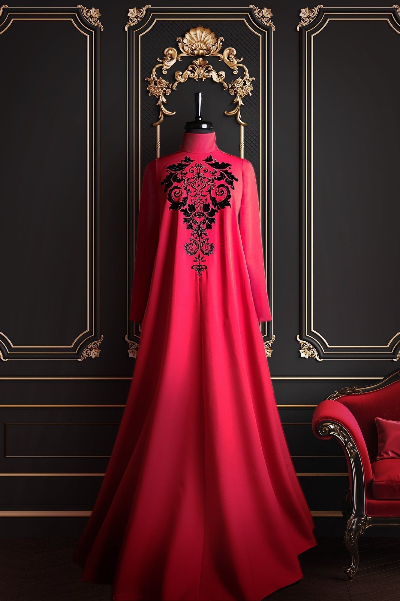 Diadema Ruby Red