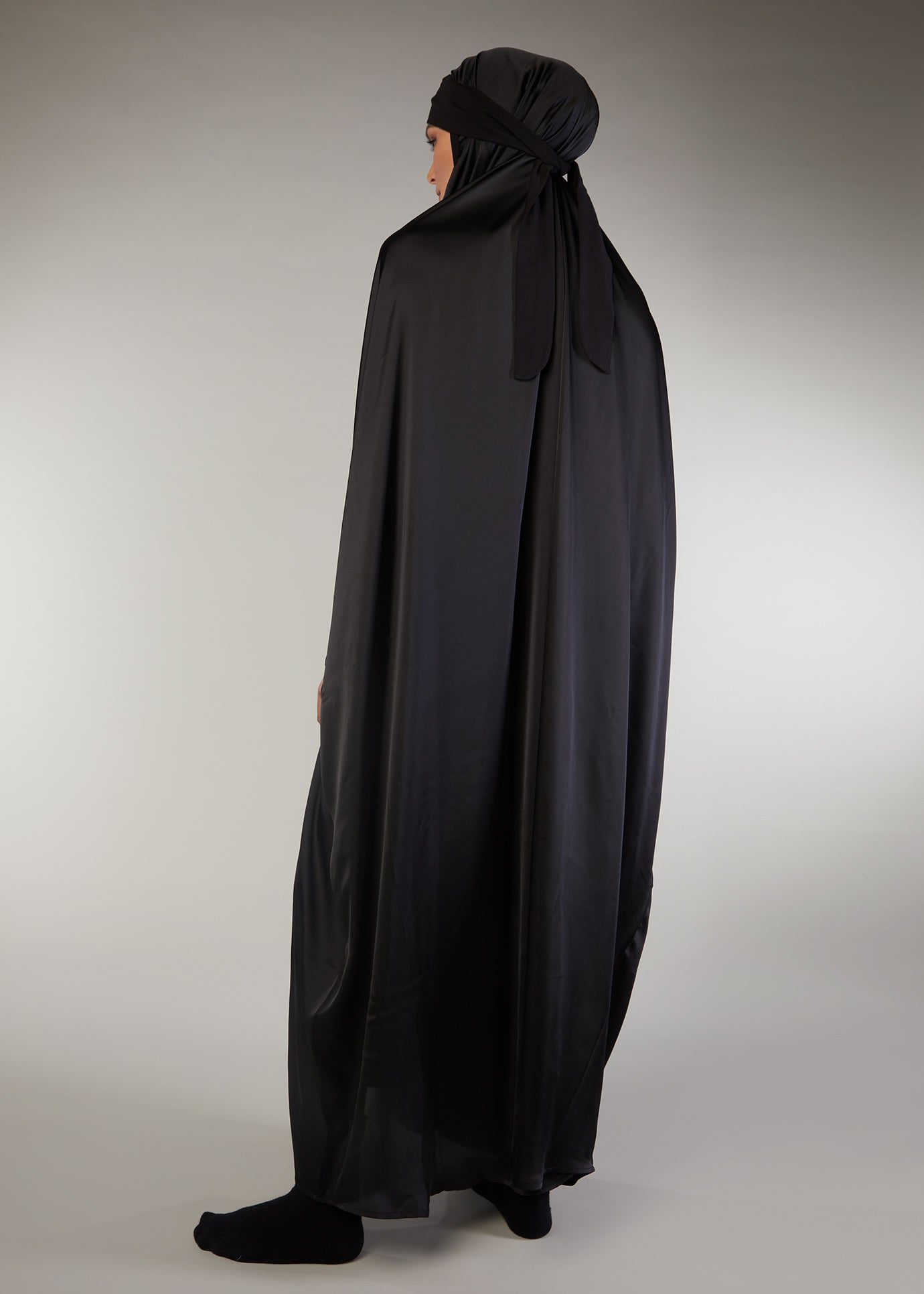 Jilbab Black - Prayer Outfit
