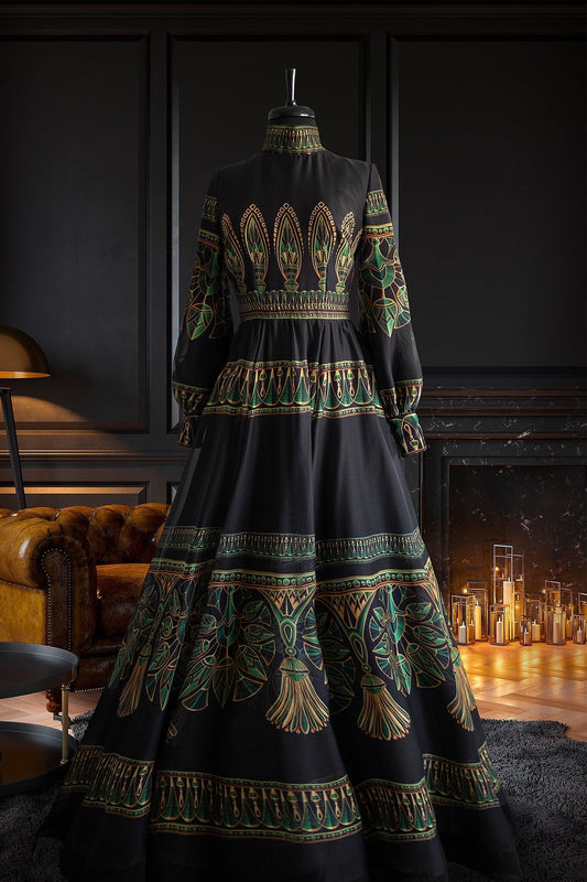 Eva Golden Dress