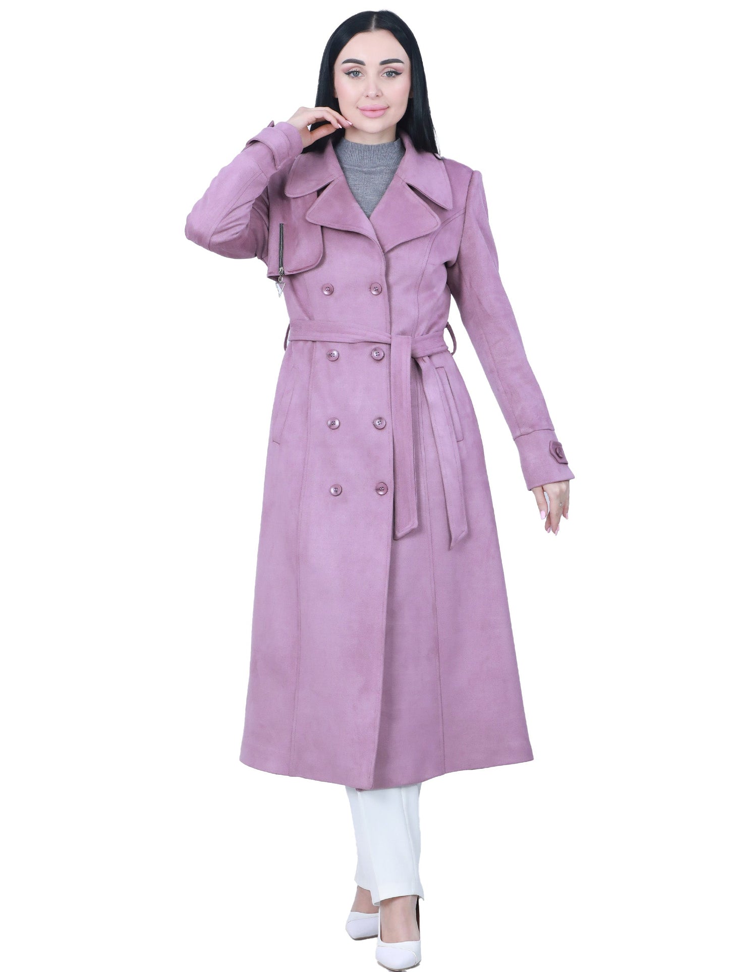 Women's long winter jacket
