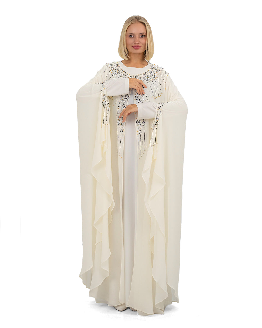 Beaded Bisht 2 pieces