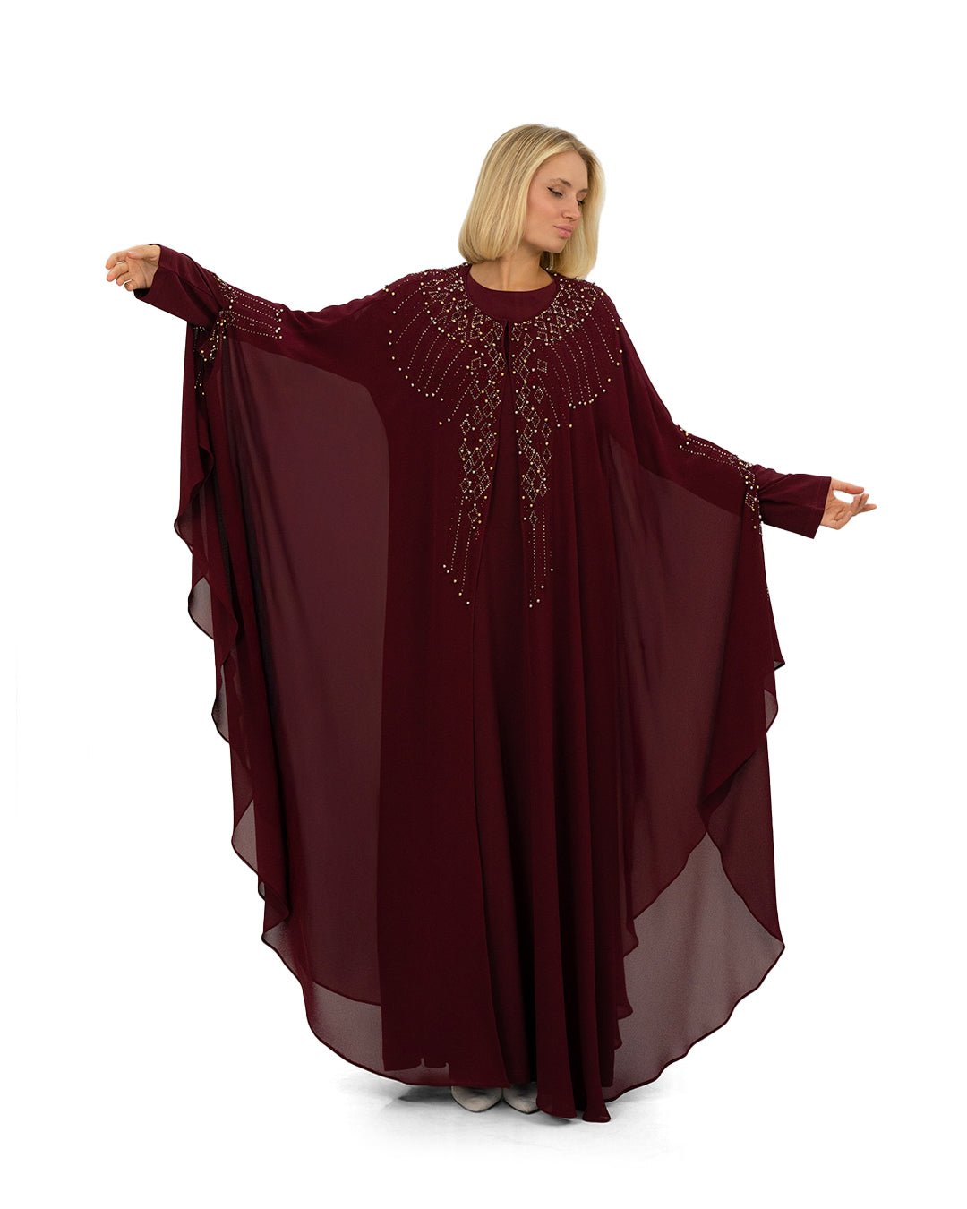 Beaded Bisht 2 pieces