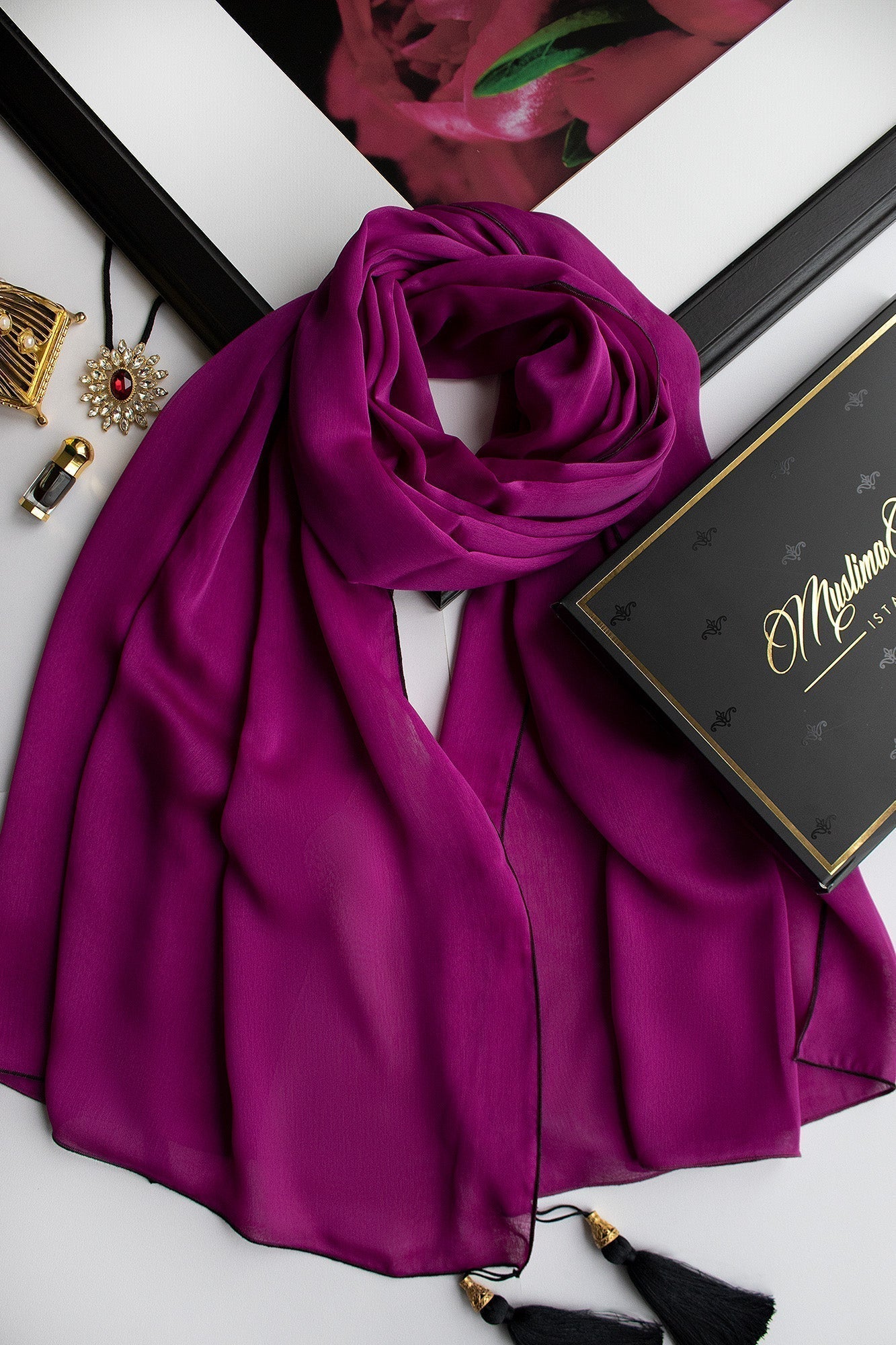 Fuchsia Hijab