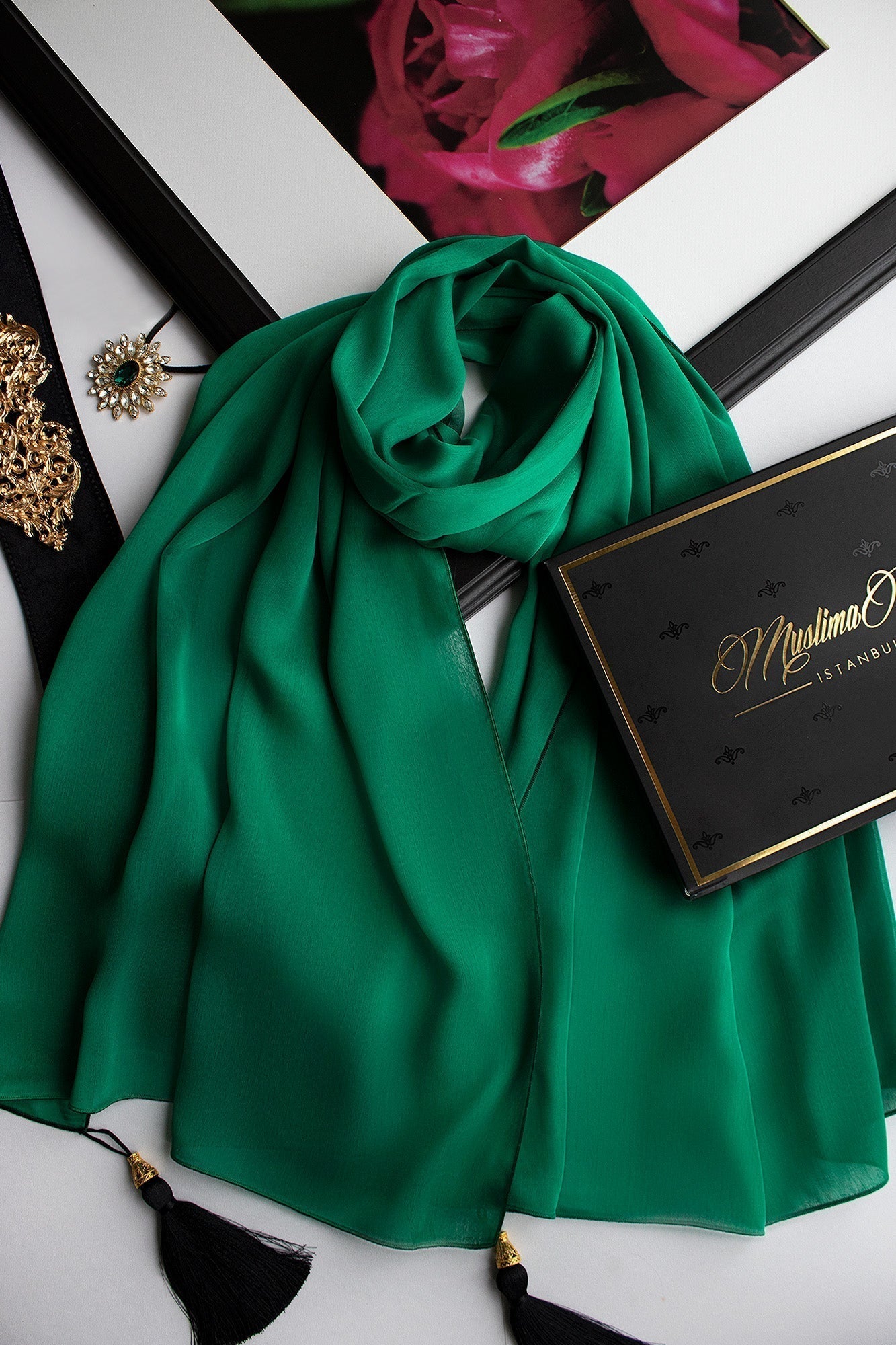 Green Jasmine Hijab