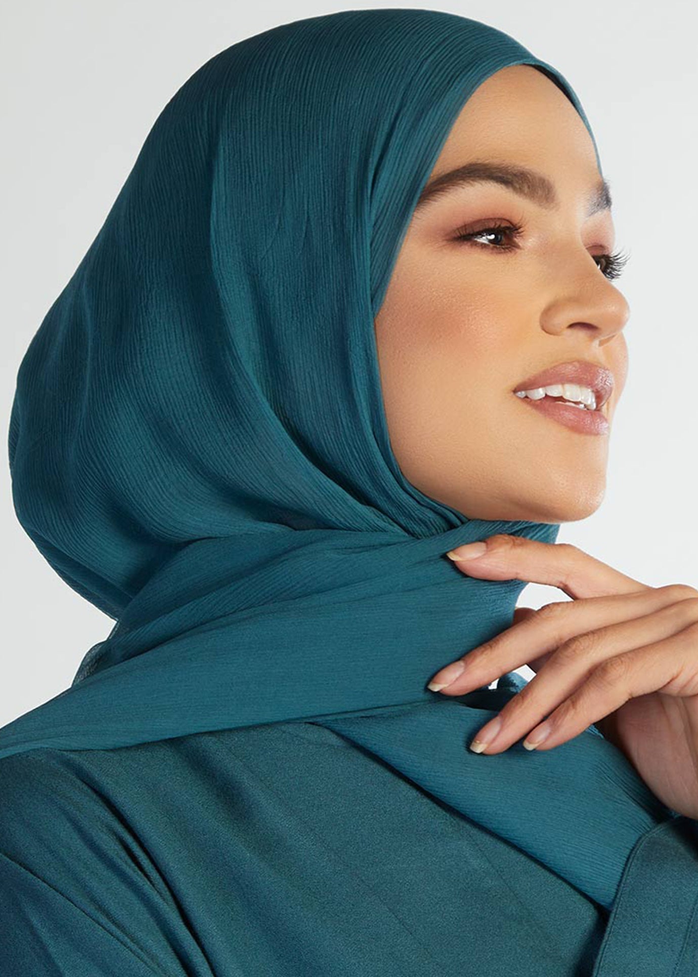 Mallard Green Chiffon Silk Hijab
