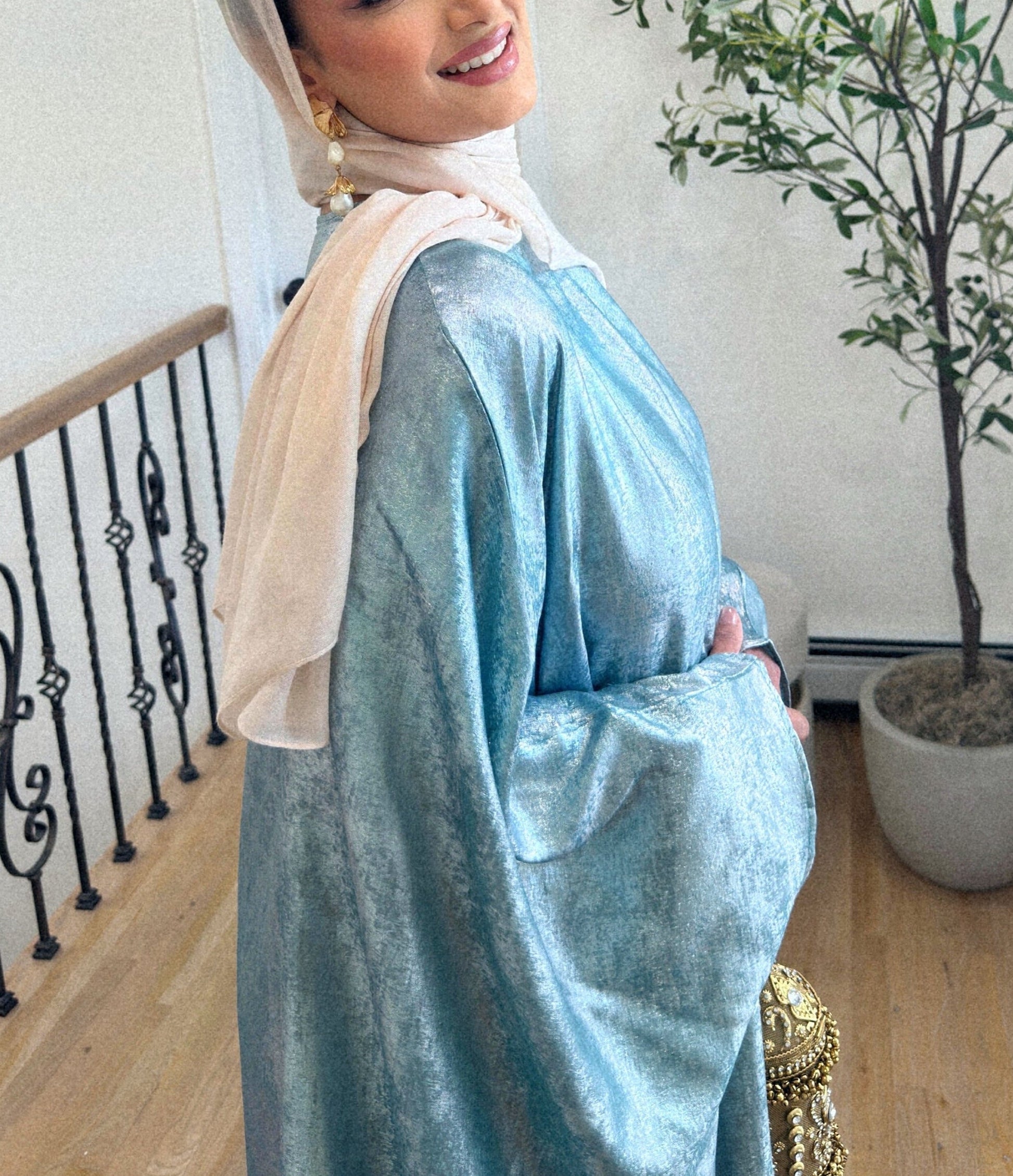 Elisa Butterfly Abaya