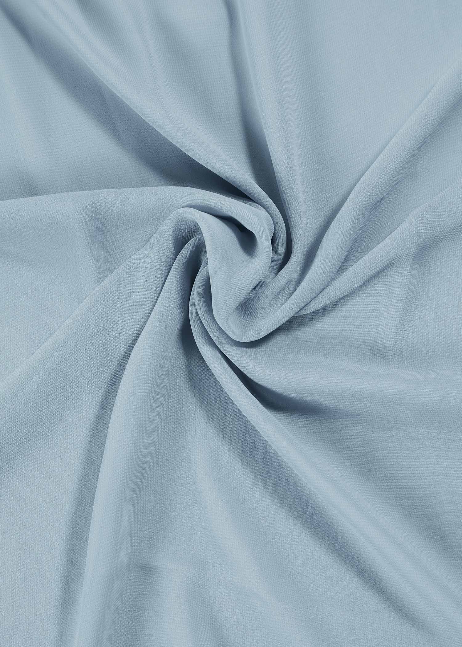 Light Blue Chiffon Hijab
