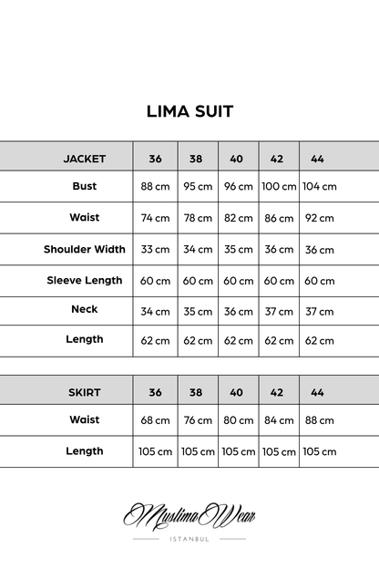 Lima Suit in Black