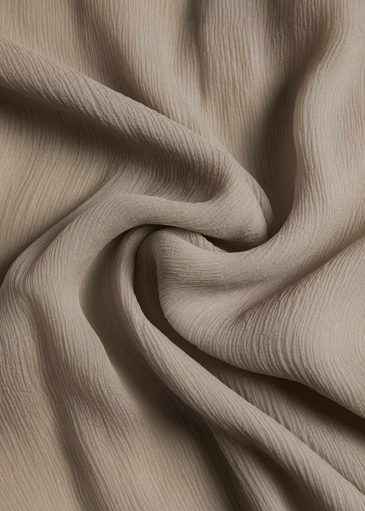 Light Grey Chiffon Silk Hijab
