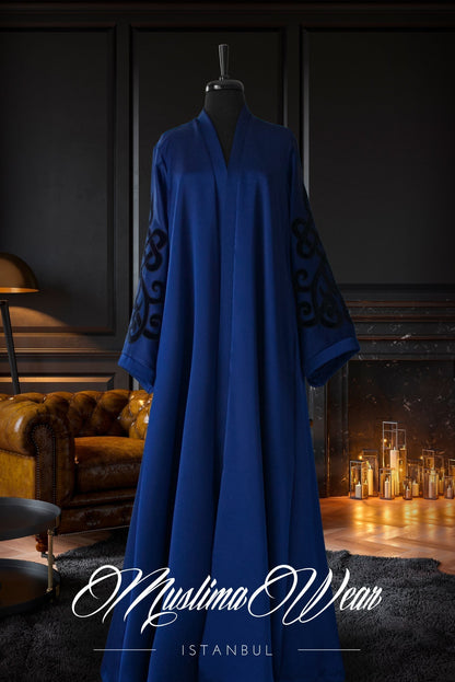 Muslima Berry Blue Abaya