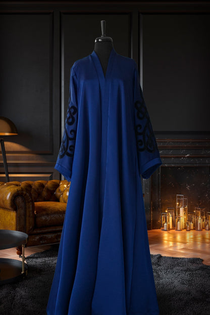 Muslima Berry Blue Abaya