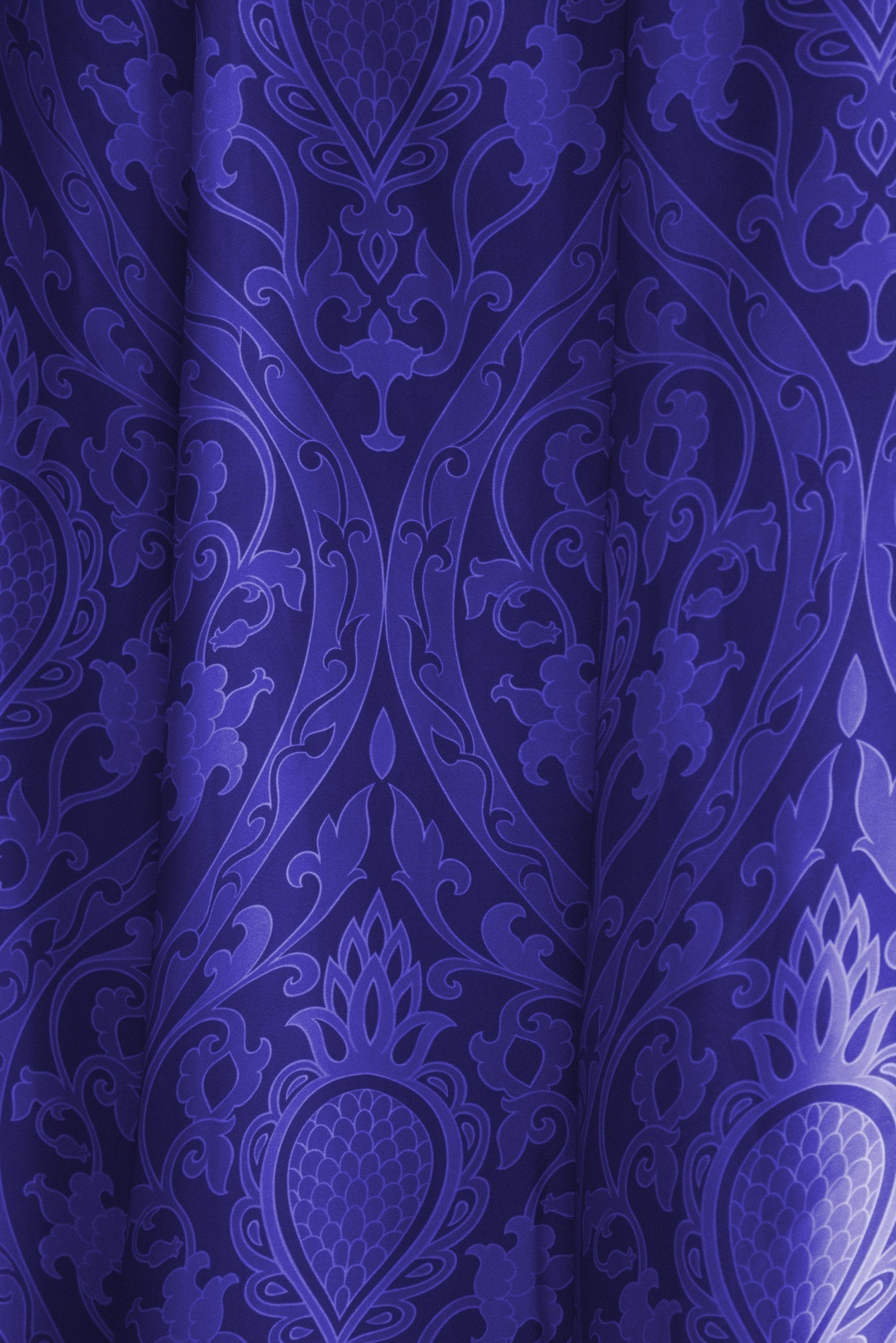 Persia Roayal Blue Silky Chiffon Skirt
