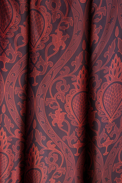 Persia Ruby Red Silky Chiffon Skirt