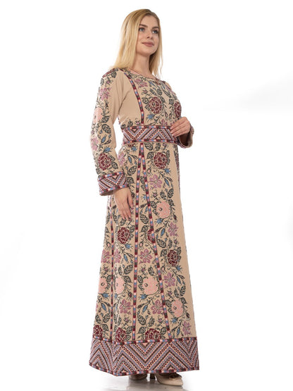Embroidered thob