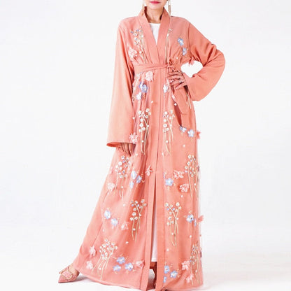 Shaznin-Floral Abaya