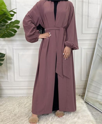 Layyah-Balloon Sleeve Abaya