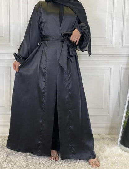 Savera Satin Abaya