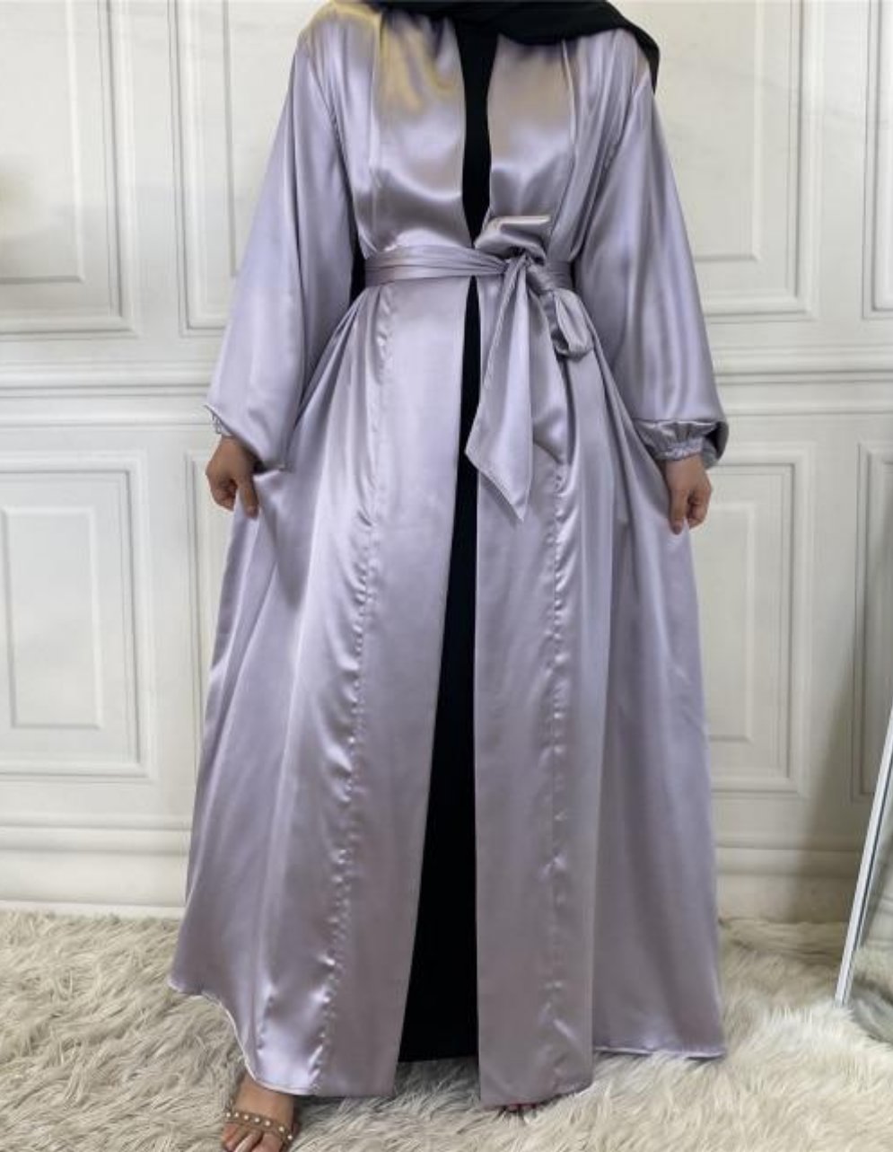Savera Satin Abaya