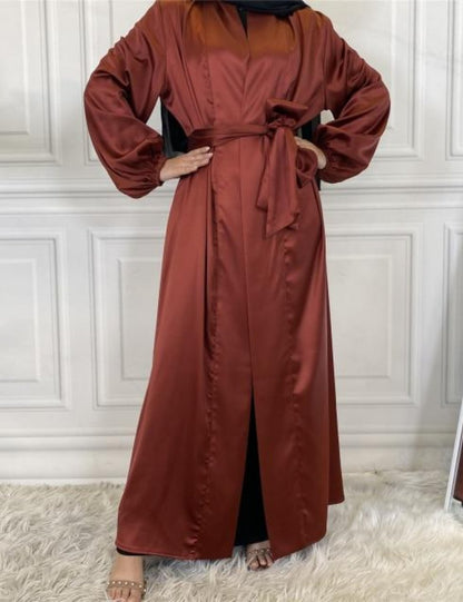 Savera Satin Abaya
