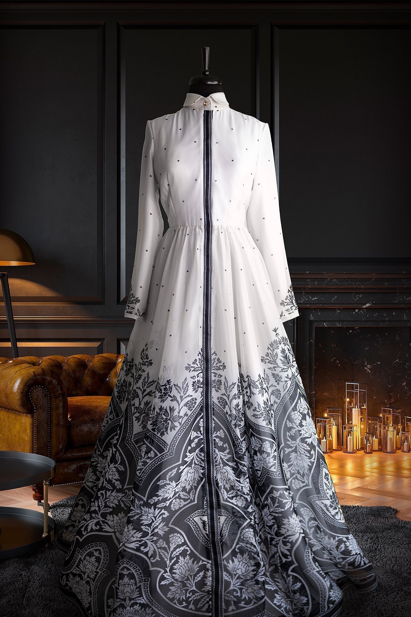 Rayyana Chiffon Dress