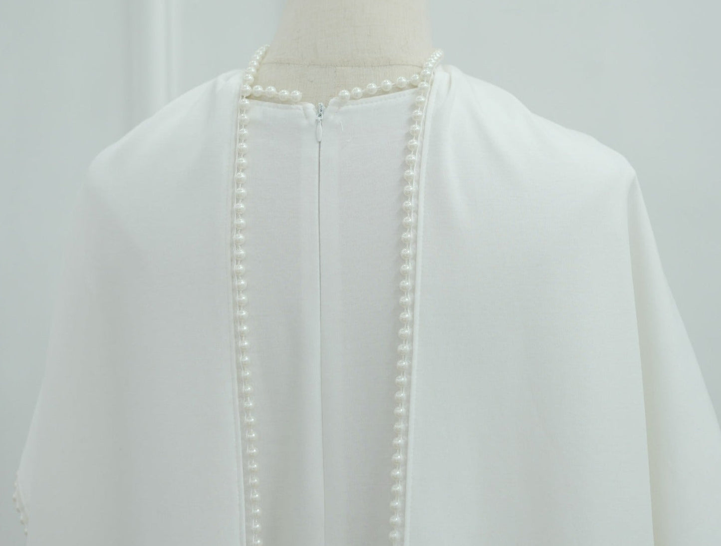 Yazira Pearl Cape Dress